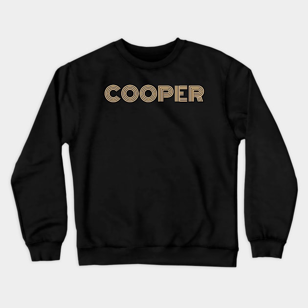 COOPER Crewneck Sweatshirt by Coolsville